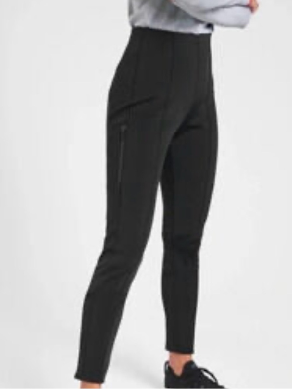 Athleta Black Sport Coat with White Tag